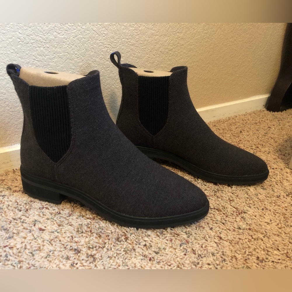Rothy’s Utility Boot in Graphite Brown